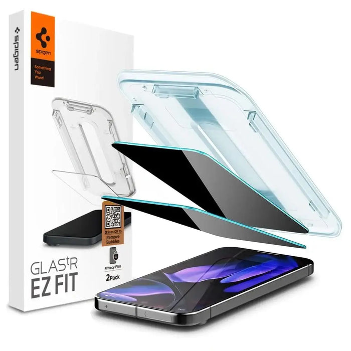 Spigen Glas.TR ’Ez Fit’ Privacy 2-pack Privacy Glass for Google Pixel 9 Pro XL - Cell phone tempered glass<<<HurtelXML