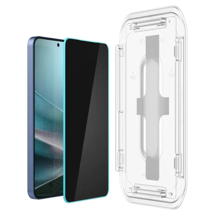 Spigen Glas.TR ’Ez Fit’ Privacy HD 2-pack privacy glass for Samsung Galaxy S24 / S25 - Cell phone tempered