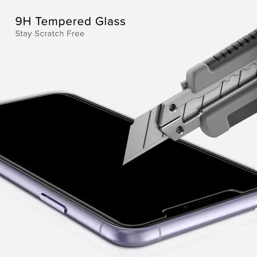 Spigen Glas.tR EZ Fit Privacy Tempered Glass for iPhone 11 / XR - Cell phone tempered glass<<<HurtelXML