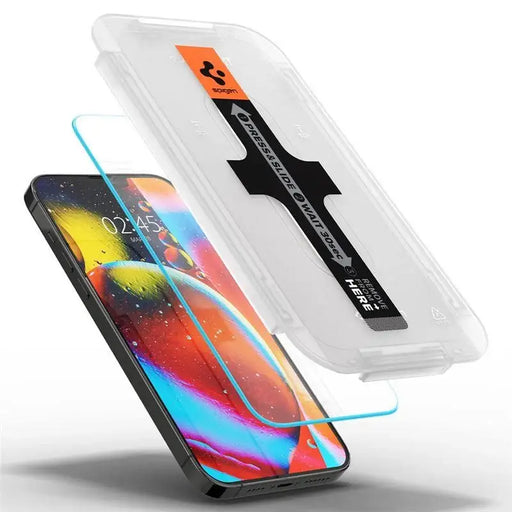 Spigen Glas.tR EZ Fit Privacy Tempered Glass for iPhone 13 Pro Max - 2 pcs. - Cell phone tempered glass<<<HurtelXML