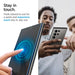 Spigen Glas.tR EZ Fit Privacy Tempered Glass for Samsung Galaxy S24 Ultra - 2 pcs. - Cell phone tempered