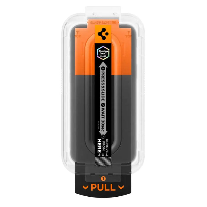 Spigen Glas.TR EZ Fit Pro Privacy Glass for iPhone 16 Pro / 17 / 17 Pro - Cell phone tempered glass<<<HurtelXML