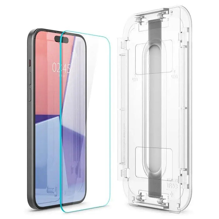 Spigen Glas.tR EZ Fit Tempered Glass for iPhone 15 Plus / 16 Plus - 2 pcs. - Cell phone tempered glass<<<HurtelXML