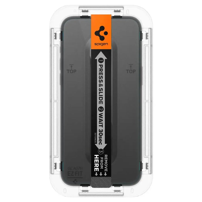 Spigen Glas.tR EZ Fit Tempered Glass for iPhone 15 Pro - Cell phone tempered glass<<<HurtelXML