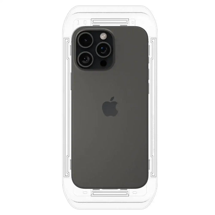 Spigen Glas.tR EZ Fit Tempered Glass for iPhone 16 Pro - Cell phone tempered glass<<<HurtelXML