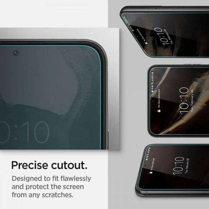 Spigen Glas.tR EZ Fit Tempered Glass for Samsung Galaxy S22+ - 2 pcs. - Cell phone tempered glass<<<HurtelXML