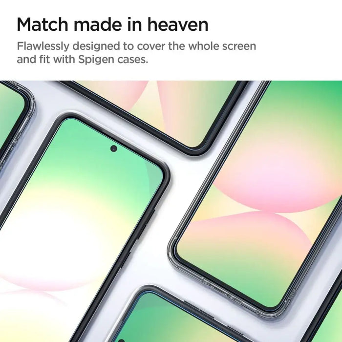 Spigen Glas.tR EZ Fit Tempered Glass for Samsung Galaxy S24 FE (2 pcs.) - Cell phone tempered glass<<<HurtelXML