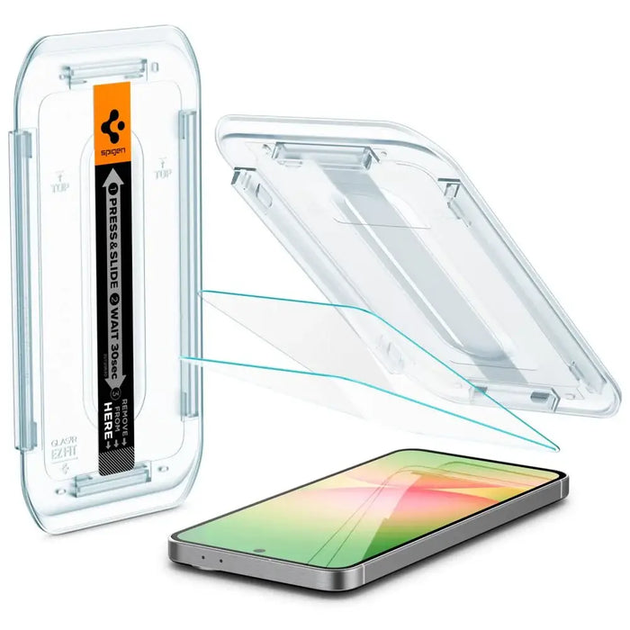 Spigen Glas.tR EZ Fit Tempered Glass for Samsung Galaxy S24 FE (2 pcs.) - Cell phone tempered glass<<<HurtelXML