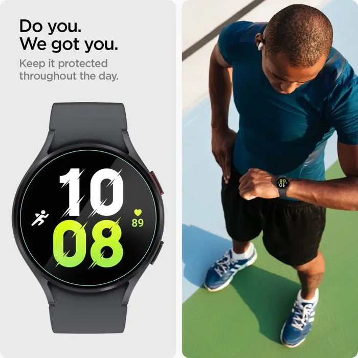 Spigen Glas.tR EZ Fit tempered glass for Samsung Galaxy Watch 6 (44 mm) - 2 pcs. - Cell phone tempered glass<<<HurtelXML