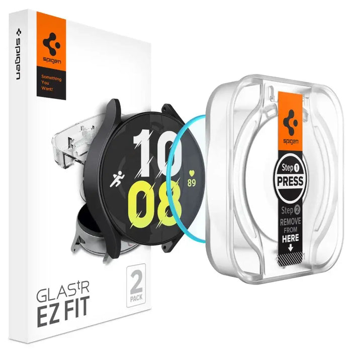 Spigen Glas.tR EZ Fit tempered glass for Samsung Galaxy Watch 6 (44 mm) - 2 pcs. - Cell phone tempered glass<<<HurtelXML