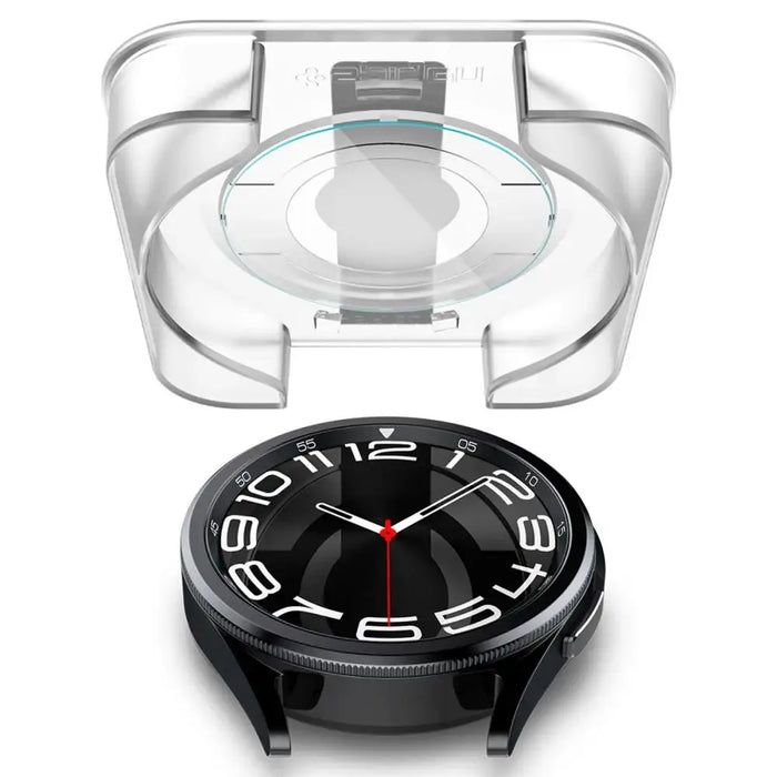 Spigen Glas.tR EZ Fit tempered glass for Samsung Galaxy Watch 6 Classic (43 mm) - 2 pcs. - Cell phone cases