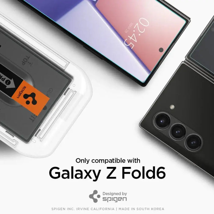 Spigen Glas.tR EZ Fit Tempered Glass for Samsung Galaxy Z Fold 6 - 2 pcs. - Cell phone tempered glass<<<HurtelXML