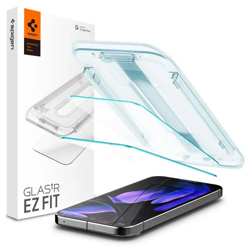 Spigen Glas.tR EZ Fit Tempered Glass with Applicator for Google Pixel 9 Pro XL (2 pcs.) - Cell phone tempered
