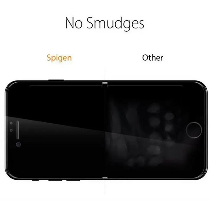 Spigen Glass FC Tempered Glass for iPhone 7 / 8 / SE 2020 / 2022 - Black 2 pcs. - Cell phone tempered glass<<<HurtelXML