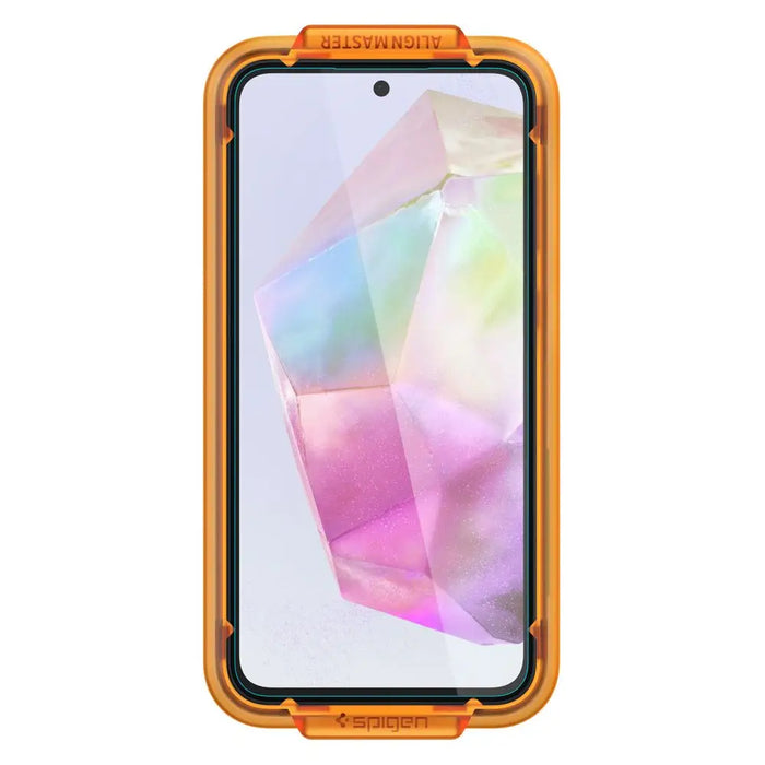 Spigen Glass tR AlignMaster 2 Pack - Samsung Galaxy A35 - Cell phone cases and covers<<<HurtelXML