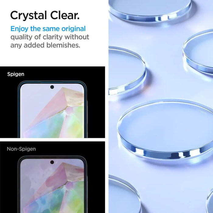 Spigen Glass tR AlignMaster 2 Pack - Samsung Galaxy A35 - Cell phone cases and covers<<<HurtelXML