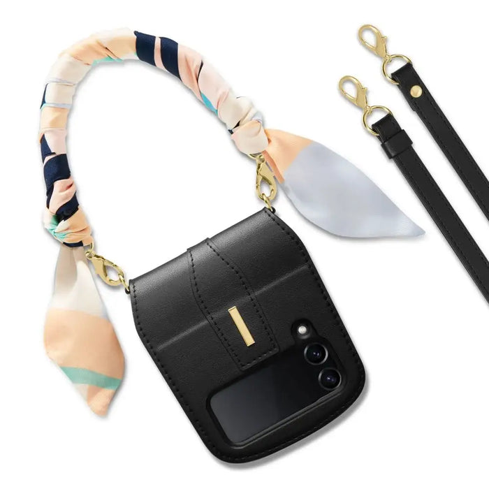 Spigen Linear Calin Case for Samsung Galaxy Z Flip 4 - Black - Cell phone cases and covers<<<HurtelXML