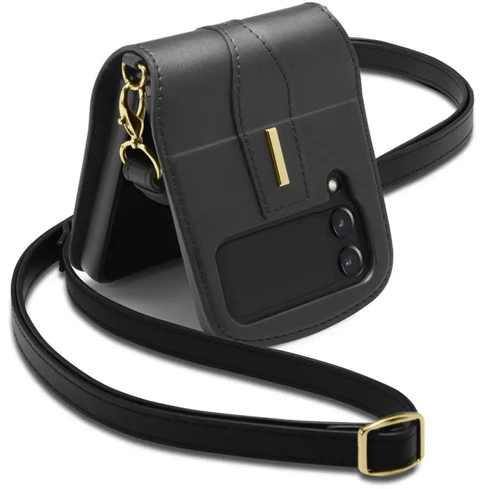 Spigen Linear Calin Case for Samsung Galaxy Z Flip 4 - Black - Cell phone cases and covers<<<HurtelXML