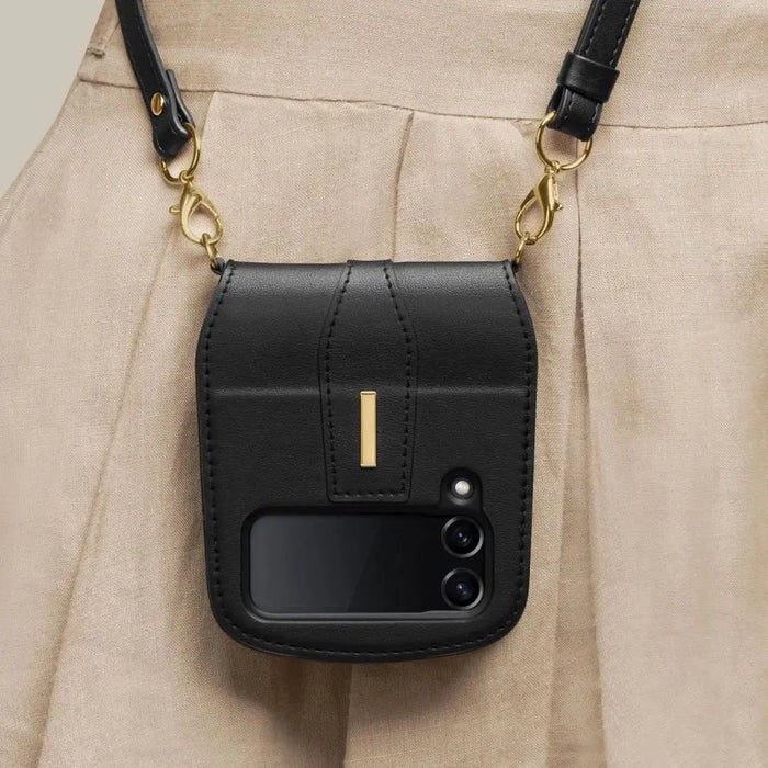 Spigen Linear Calin Case for Samsung Galaxy Z Flip 4 - Black - Cell phone cases and covers<<<HurtelXML