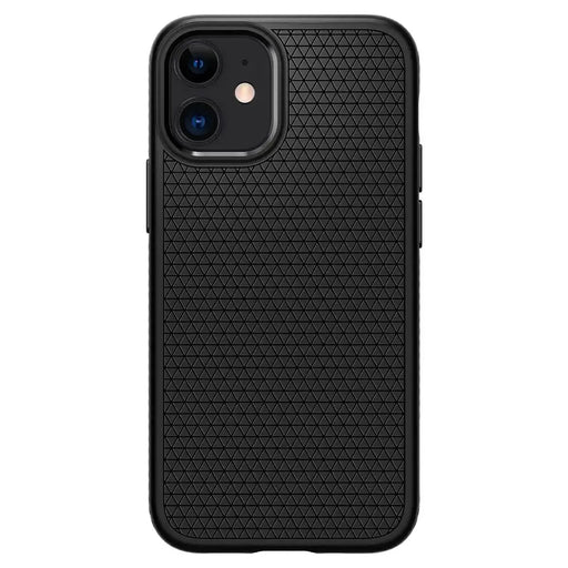 Spigen Liquid Air Case for iPhone 12 mini - Matte Black - Cell phone cases and covers<<<HurtelXML