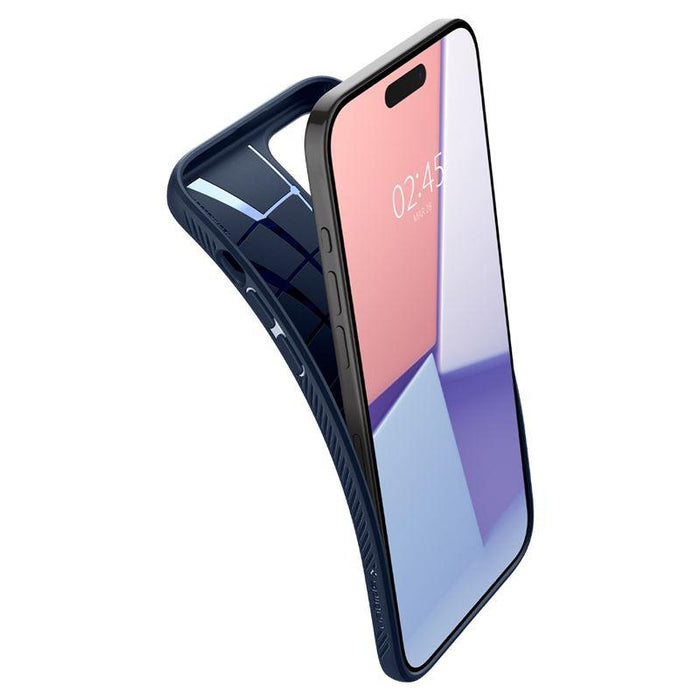 Spigen Liquid Air Case for iPhone 15 Pro Max - Blue - Cell phone cases and covers<<<HurtelXML