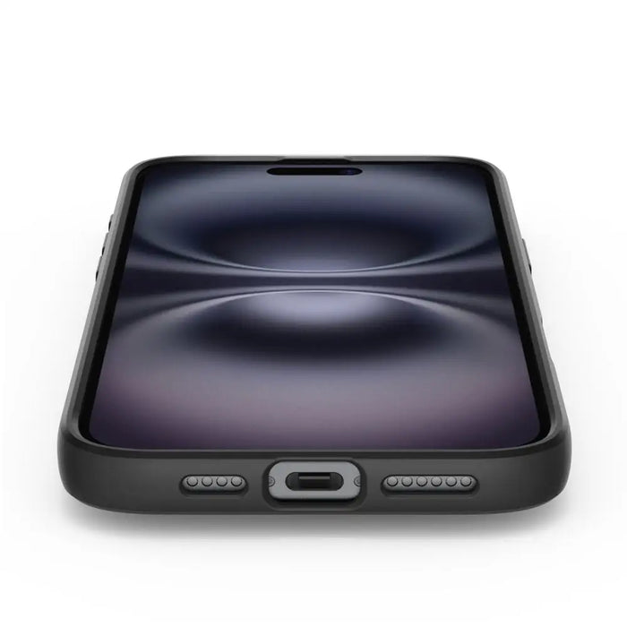 Spigen Liquid Air Case for iPhone 16 Plus - Black - Cell phone cases and covers<<<HurtelXML