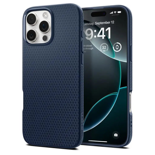 Spigen Liquid Air Case for iPhone 16 Pro Max - Blue - Cell phone cases and covers<<<HurtelXML