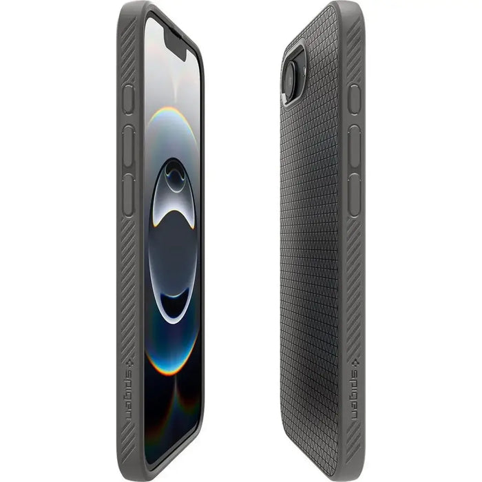 Spigen Liquid Air Case for iPhone 16e - Gray - Cell phone cases and covers<<<HurtelXML