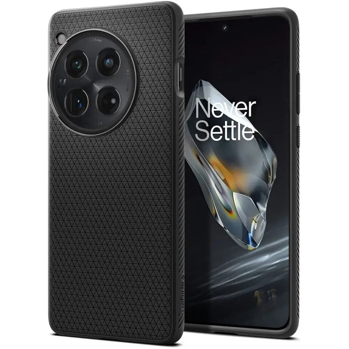 Spigen Liquid Air case for OnePlus 12 - black - Cell phone cases and covers<<<HurtelXML
