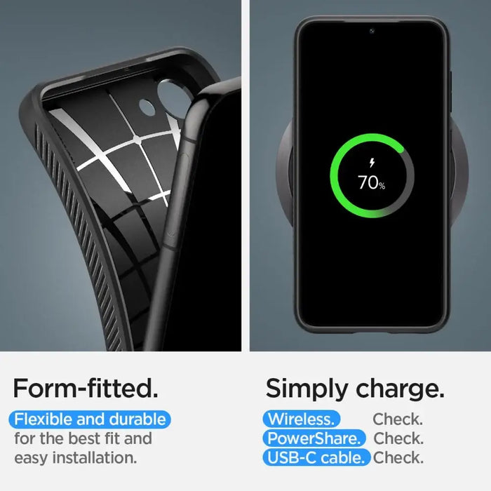 Spigen Liquid Air Case for Samsung Galaxy S23+ - Matte Black - Cell phone cases and covers<<<HurtelXML