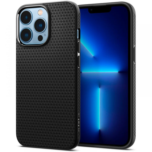 Spigen Liquid Air iPhone 13 Pro Case - Matte Black - Cell phone cases and covers<<<HurtelXML