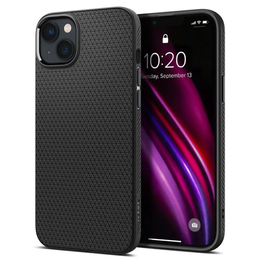 Spigen Liquid Air iPhone 14 Case - Matte Black - Cell phone cases and covers<<<HurtelXML