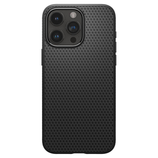 Spigen Liquid Air iPhone 15 Pro Case - Matte Black - Cell phone cases and covers<<<HurtelXML