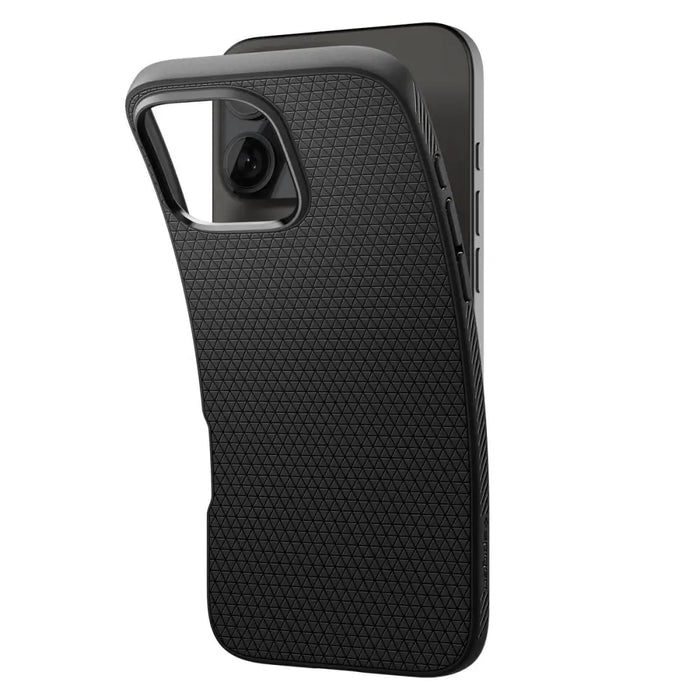 Spigen Liquid Air iPhone 16 Pro Case - Black - Cell phone cases and covers<<<HurtelXML