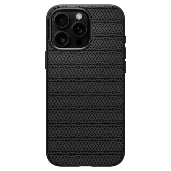 Spigen Liquid Air ’T’ MagSafe case for iPhone 16 Pro - matte black - Cell phone cases and covers<<<HurtelXML