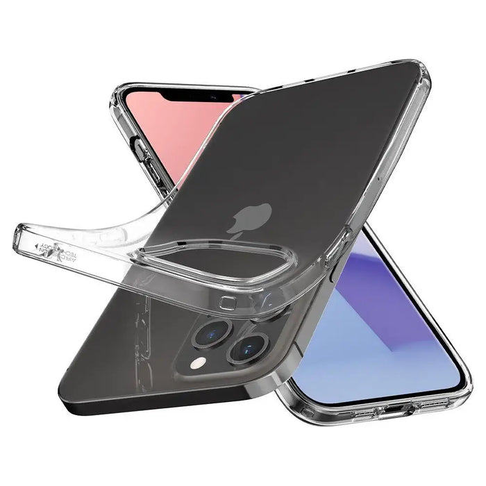 Spigen Liquid Crystal Case for iPhone 12 / iPhone 12 Pro - Transparent - Cell phone cases and covers<<<HurtelXML