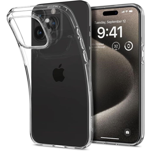 Spigen Liquid Crystal Case for iPhone 15 Pro Max - Clear - Cell phone cases and covers<<<HurtelXML