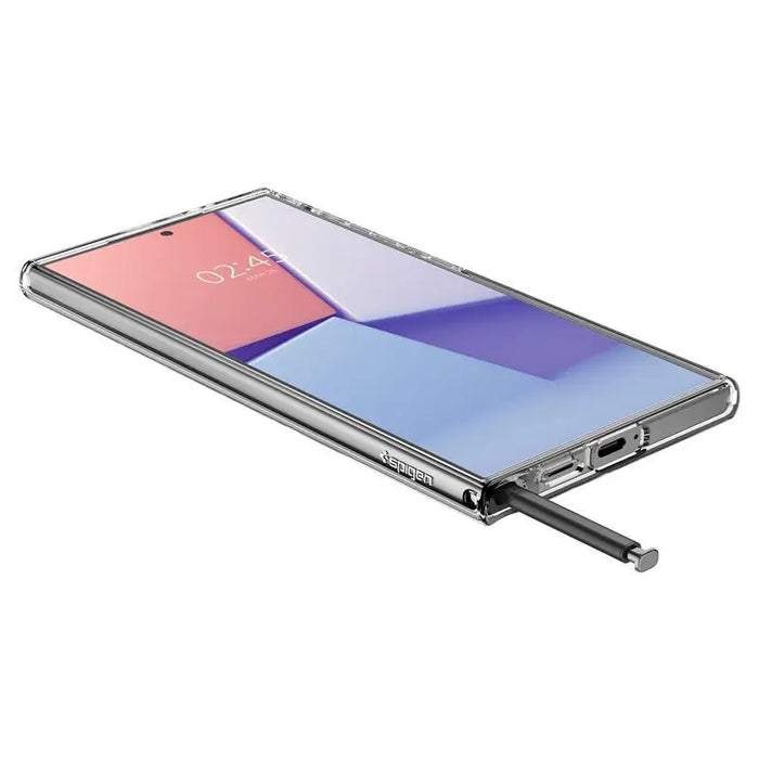 Spigen Liquid Crystal Case for Samsung Galaxy S24 Ultra - Clear - Cell phone cases and covers<<<HurtelXML