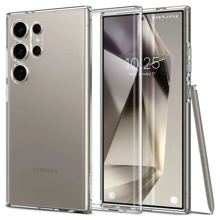 Spigen Liquid Crystal Case for Samsung Galaxy S24 Ultra - Clear - Cell phone cases and covers<<<HurtelXML