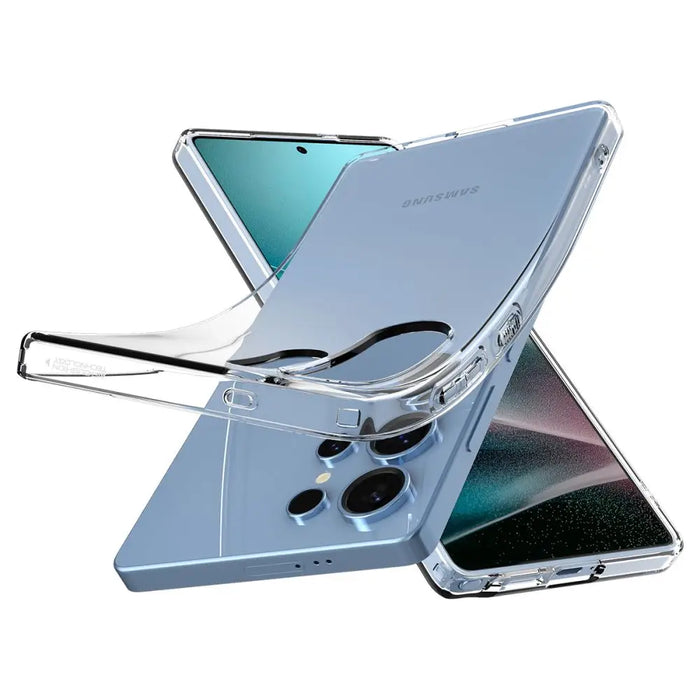 Spigen Liquid Crystal Case for Samsung Galaxy S25 Ultra - Clear - Cell phone cases and covers<<<HurtelXML