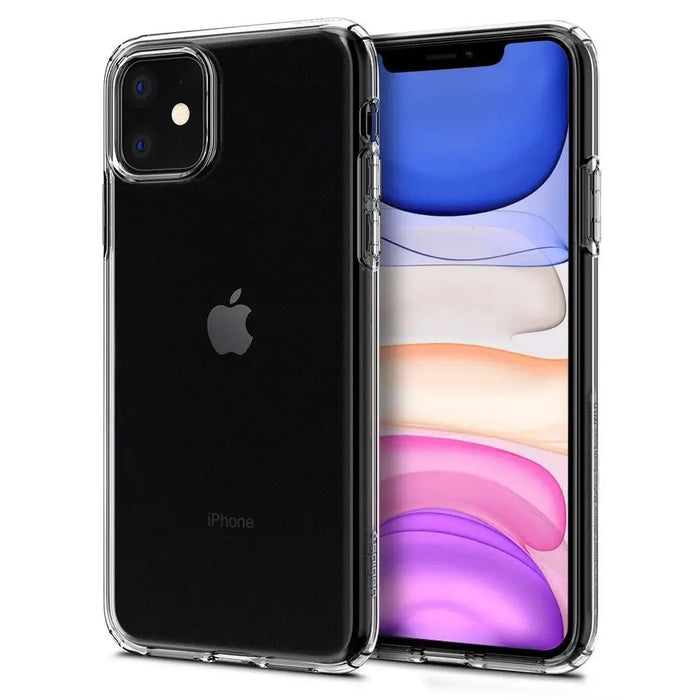 Spigen Liquid Crystal iPhone 11 Case - Clear - Cell phone cases and covers<<<HurtelXML