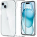Spigen Liquid Crystal iPhone 15 Case - Clear - Cell phone cases and covers<<<HurtelXML