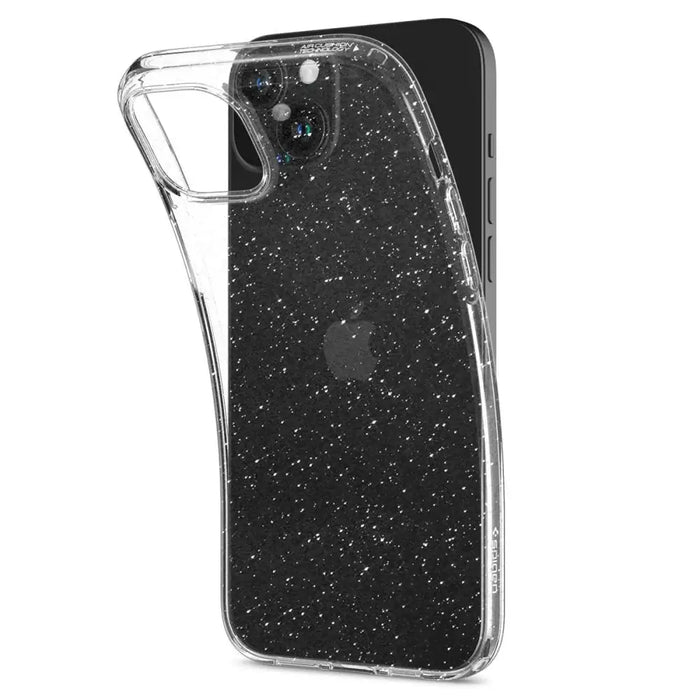 Spigen Liquid Crystal iPhone 15 Case - Clear Glitter - Cell phone cases and covers<<<HurtelXML