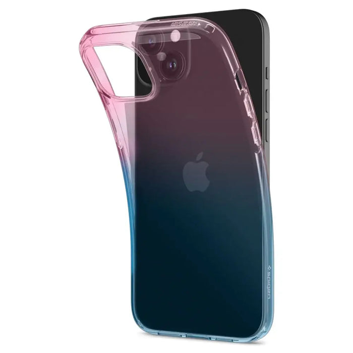 Spigen Liquid Crystal iPhone 15 Case - Pink/Blue - Cell phone cases and covers<<<HurtelXML