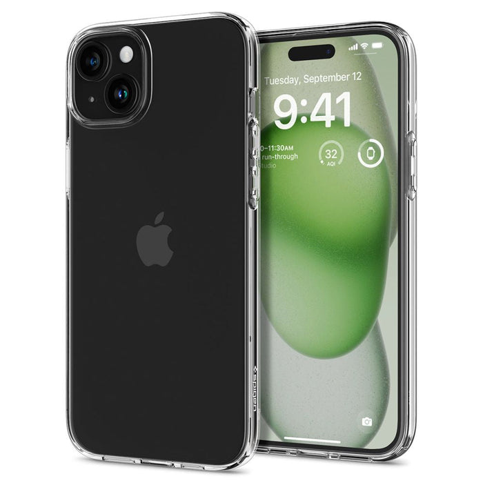 Spigen Liquid Crystal iPhone 15 Plus Case - Clear - Cell phone cases and covers<<<HurtelXML