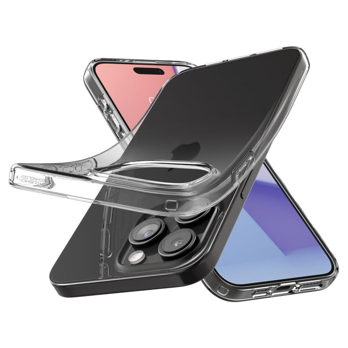 Spigen Liquid Crystal iPhone 15 Pro Case - Clear - Cell phone cases and covers<<<HurtelXML