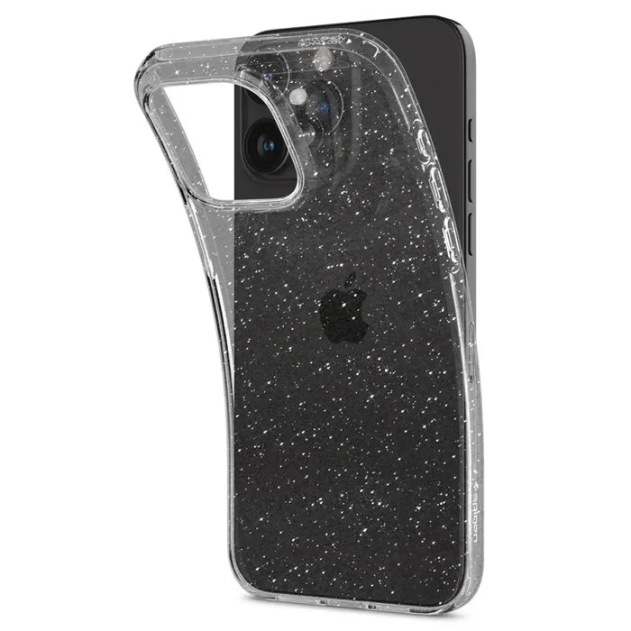 Spigen Liquid Crystal iPhone 15 Pro Case - Clear Glitter - Cell phone cases and covers<<<HurtelXML
