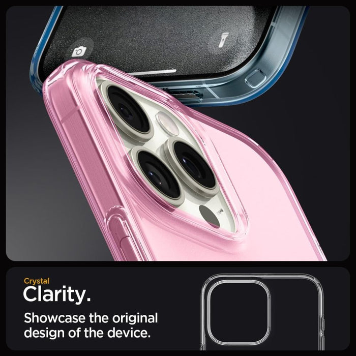 Spigen Liquid Crystal iPhone 15 Pro Case - Pink/Blue - Cell phone cases and covers<<<HurtelXML