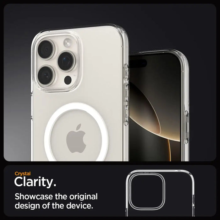Spigen Liquid Crystal Mag MagSafe iPhone 16 Pro Case - Clear - Cell phone cases and covers<<<HurtelXML
