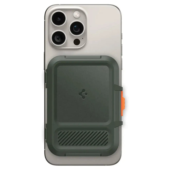 Spigen Lock Fit MagSafe Card Case - Green - Cell phone cases and covers<<<HurtelXML